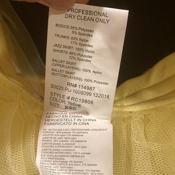 Ballerina Belle Costume. Child - Picture 8 of 9